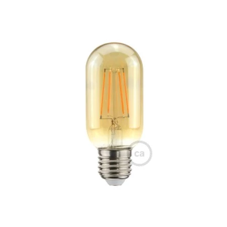 LED zlata žarnica Valve T45 - 5W E27 Zatemnilna 2000K