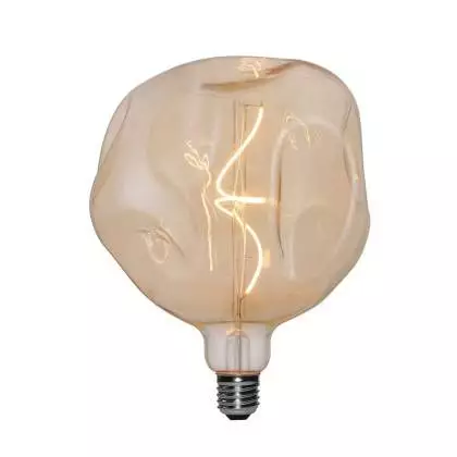 Led Gold žarnica Globe G180 spiralna nit 5W E27 Zatemnilna 2000K