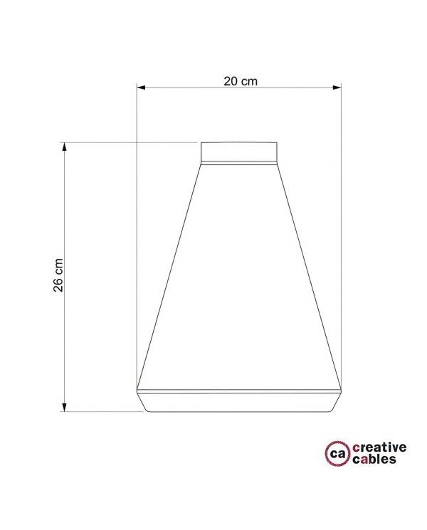 Senčilo iz cementa Funnel