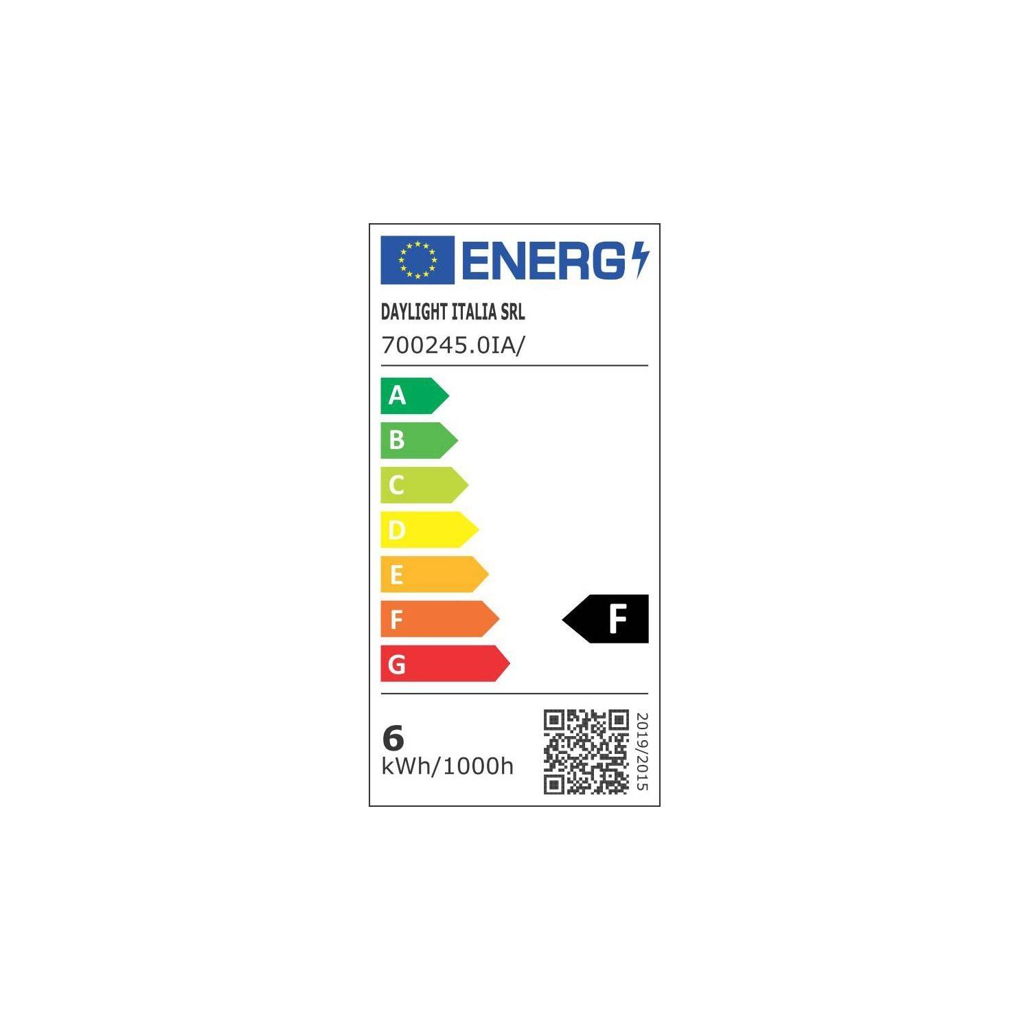 LED porcelanasta žarnica Siro 6W E27, zatemnilna 2700K