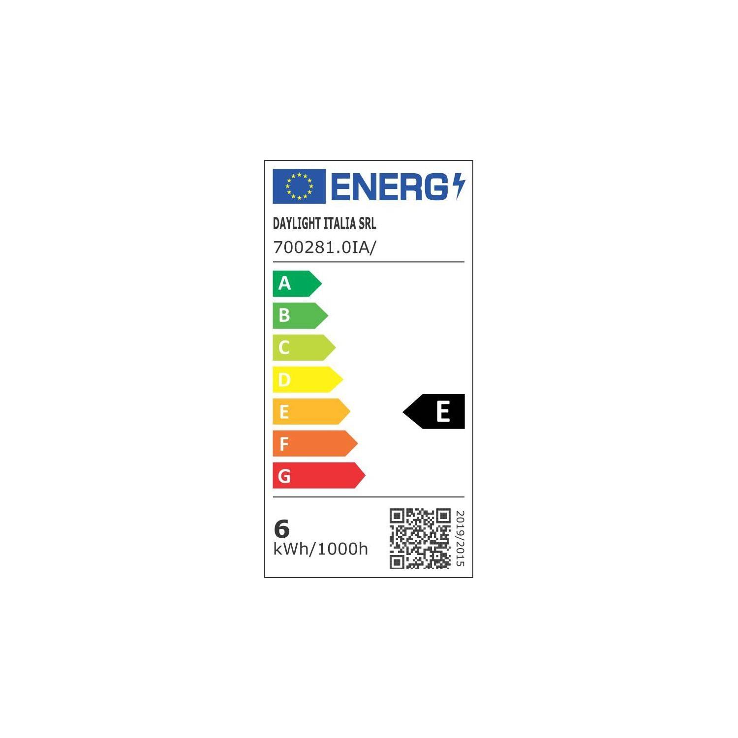 LED Tiche Clear Crystal Line 6W E27 2700K zatemnilna žarnica