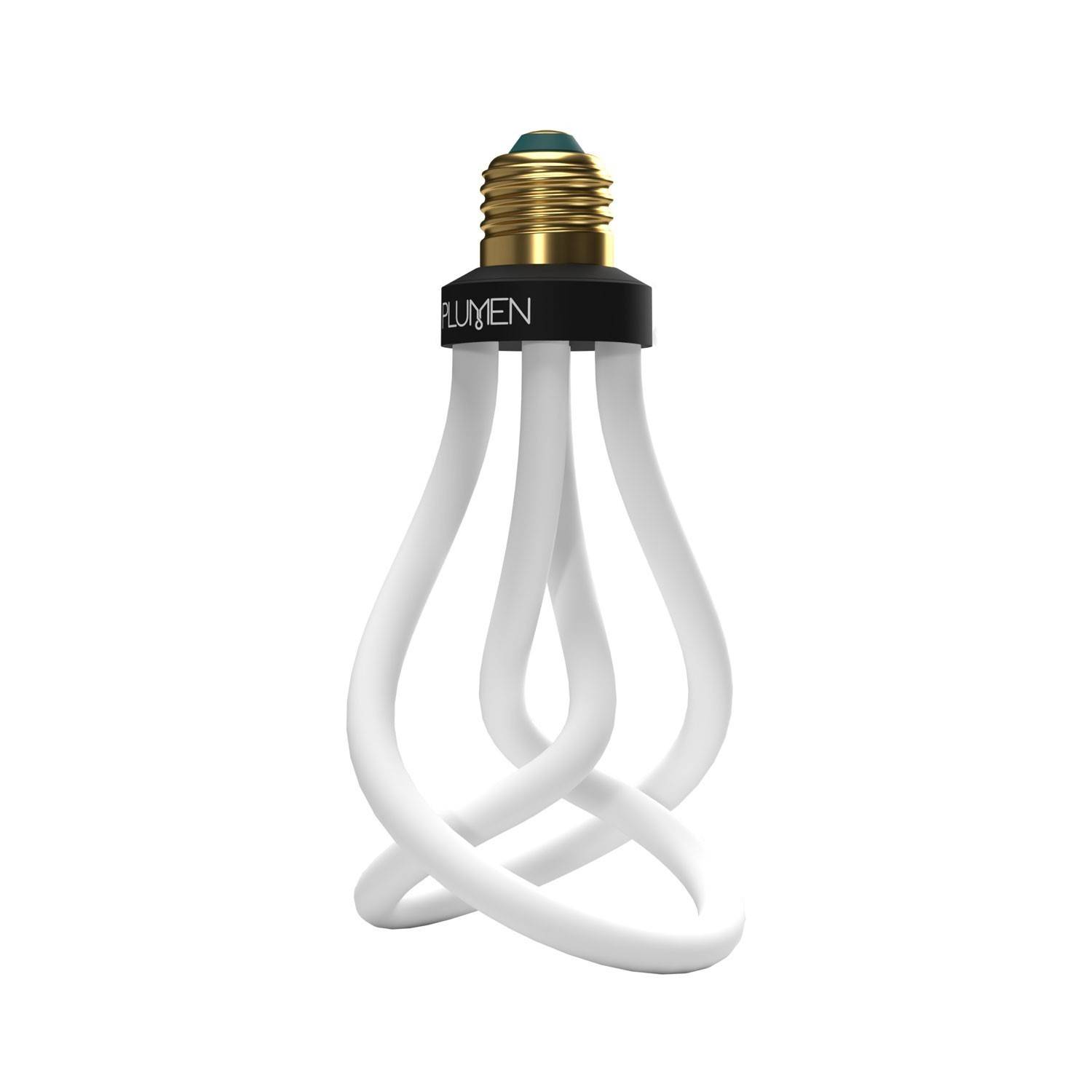 LED sijalka Plumen 001 6,5W E27 zatemnilna 3500K