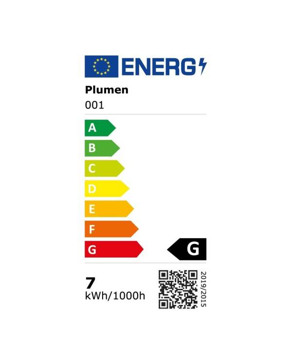 LED sijalka Plumen 001 6,5W E27 zatemnilna 3500K