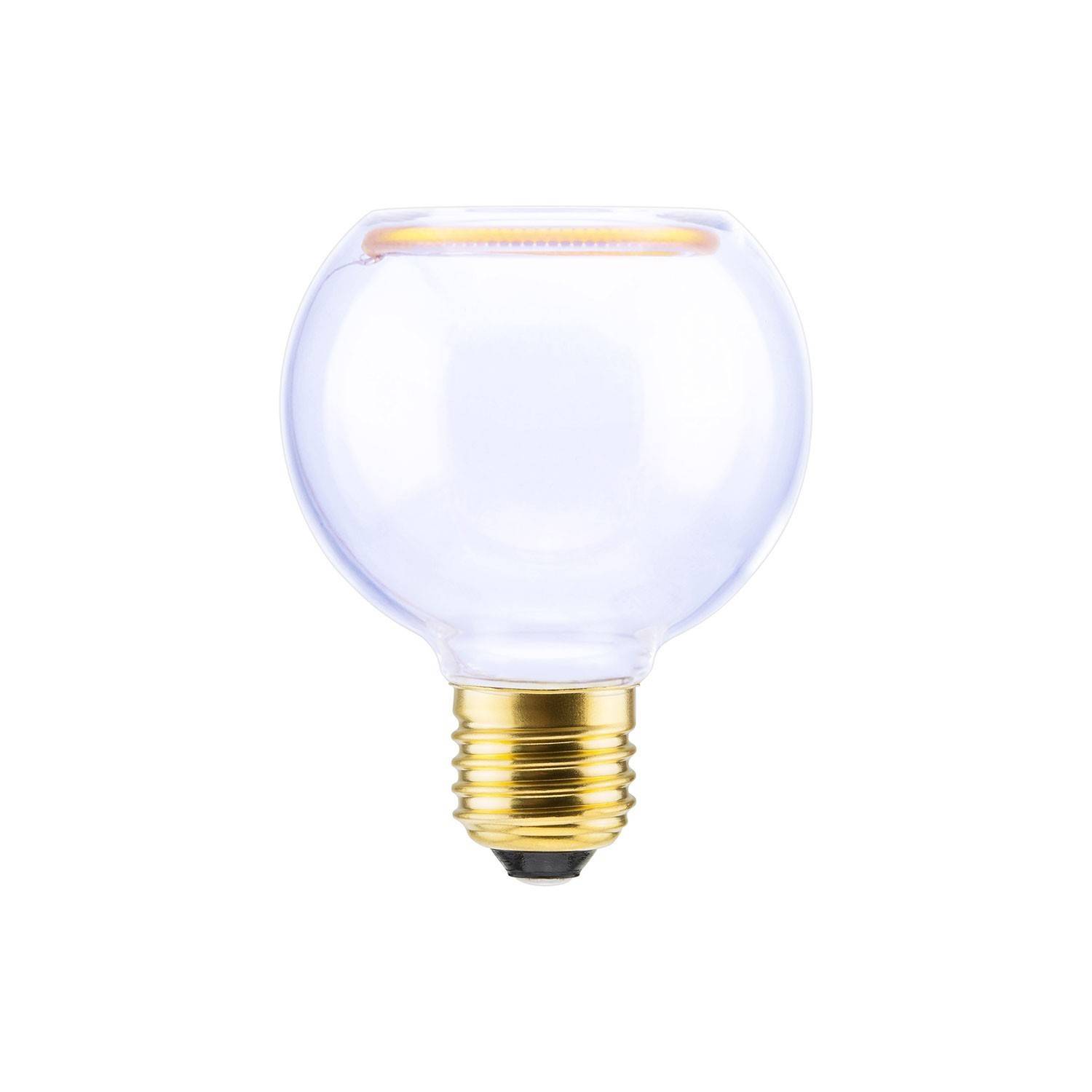 LED Globe G80 Clear Light Bulb Floating Collection sijalka 4W 240Lm 2200K zatemnilna