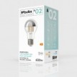 LED žarnica polovične krogle srebrna kaplja A60 7W 650Lm E27 2700K Zatemljiva - A02