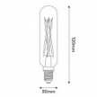 LED žarnica Mat Bela Tubularna 4,8W 470 lm E14 2700K Zatemljiva - A07