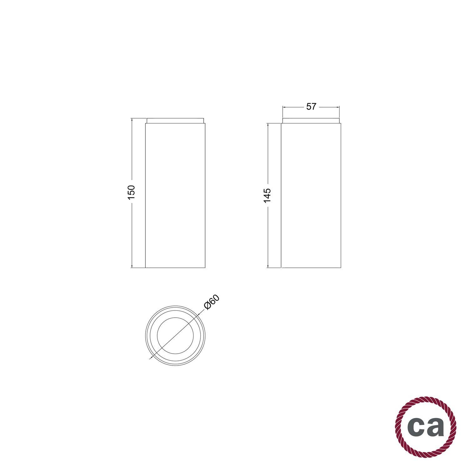 Tub-E14, leseno senčilo za grlo E14