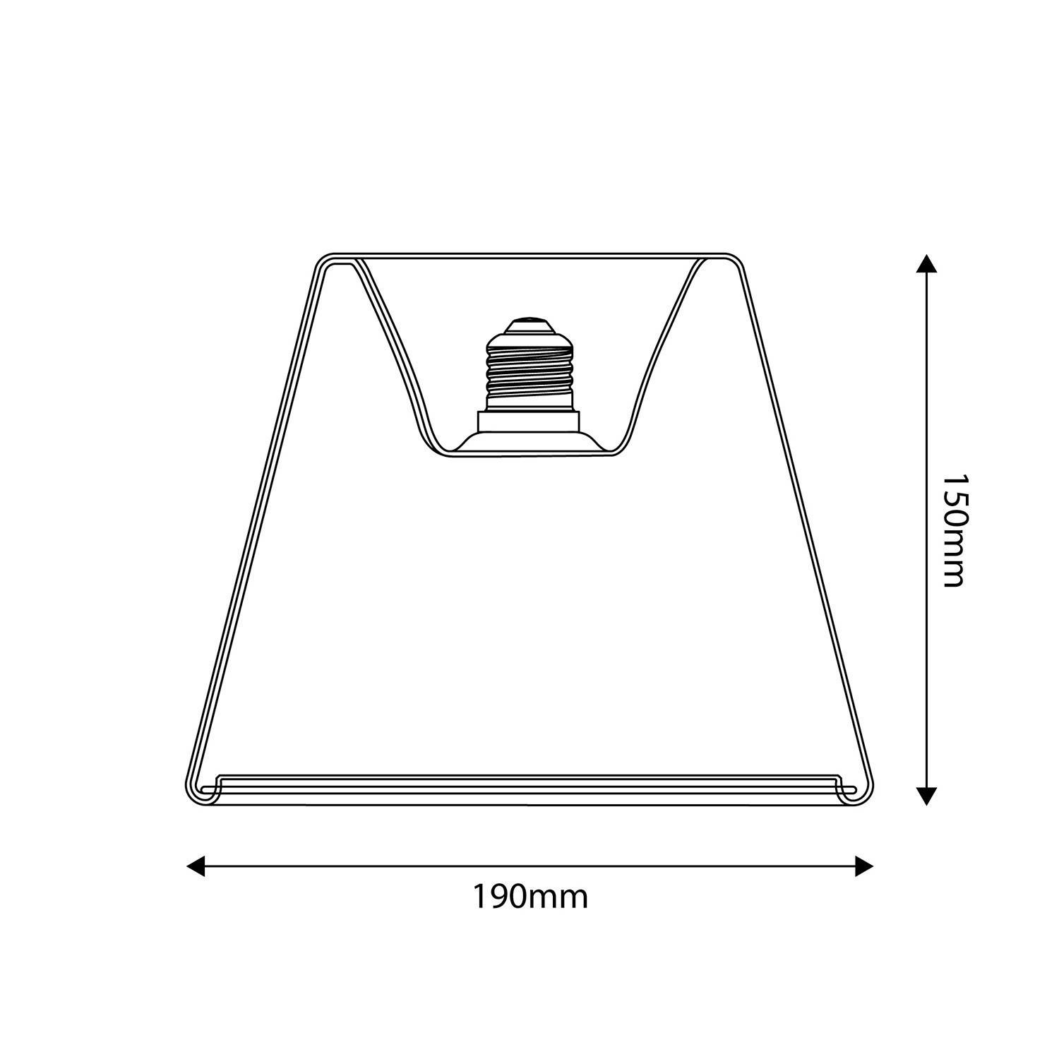 LED prozorna sijalka Ghost Line 6W 500Lm E27 2200K Dimmable - G01