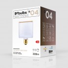 LED prozorna žarnica Ghost Line Cube CRI 90 4,5W 300Lm E27 2200K Dimmable - G04