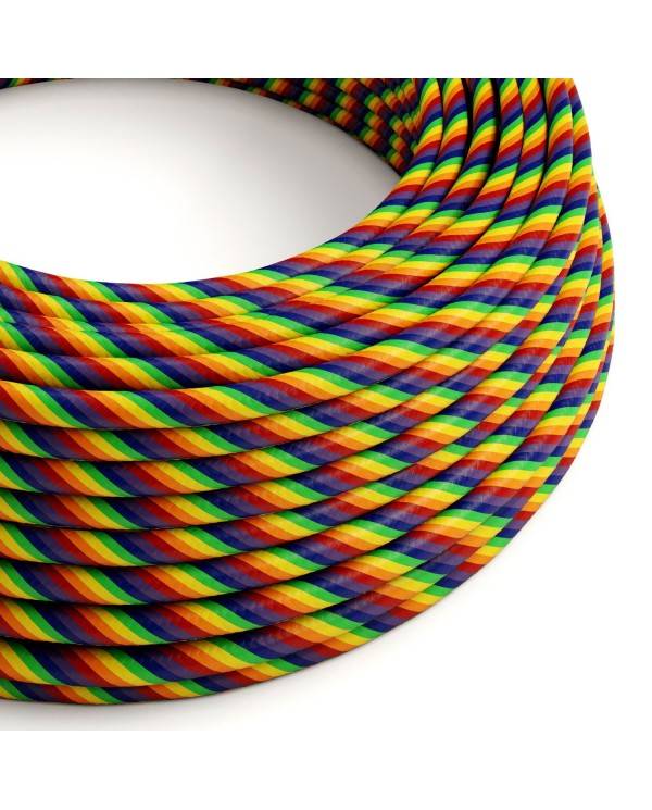 Okrogel električen kabel Vertigo HD Rainbow ERM68